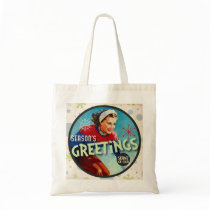 The Kitsch Bitsch: Vintage Season's Greetings Tote Bags