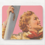 The Kitsch Bitsch : Vintage Woman Graphic mousepads