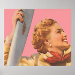 The Kitsch Bitsch : Vintage Woman Graphic posters