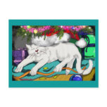 the kitten's vigil post cards