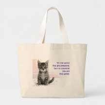 The Kitten's World Canvas Bag