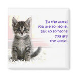 The Kitten's World Refrigerator Magnets