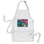 The Knight, The Princess and The Dragon aprons