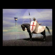 The Knights Templar and the Grail posters