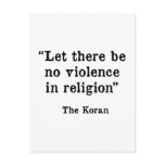 The Koran postcards