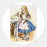 THE LABEL ON THE BOTTLE SAID DRINK ME SO ALICE DID STICKERS