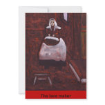 (The lace maker Invitation)