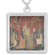 The Lady and the Unicorn: 'Hearing' Personalized Necklace