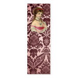 The Lady bookmark Business Card Templates