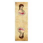 The Lady bookmark Business Cards
