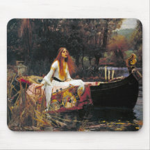The Lady of Shalott Mouse Pads