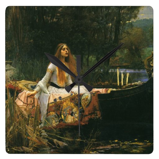 The Lady of Shalott (On Boat) by JW Waterhouse Zazzle