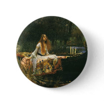 The Lady of Shalott (On Boat) by JW Waterhouse