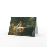 The Lady of Shalott (On Boat) by JW Waterhouse
