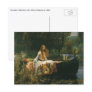 The Lady of Shalott (On Boat) by JW Waterhouse