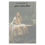 The Lady of Shalott (On Boat) by JW Waterhouse