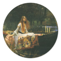 The Lady of Shalott (On Boat) by JW Waterhouse