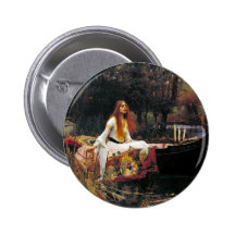 The Lady of Shalott Pins