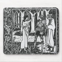 The Lady of the Lake telleth Arthur Mouse Pads