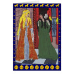 The Lady & the Lion Greeting Cards