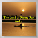 The Land of Rising Sun, Awka, Nigeria posters