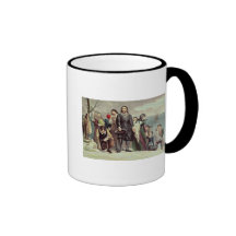 The Landing of the Pilgrims at Plymouth Coffee Mug