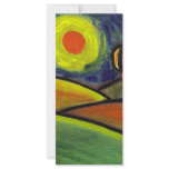 THE LANDSCAPE OIL PASTEL AND ACRYLIC rack cards