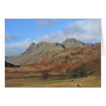 The Langdale Pikes, English Lake District Greeting Card