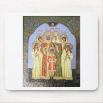 THE  LAST RUSSIAN TZAR AND FAMILY MOUSE PADS