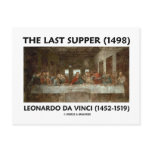 The Last Supper (1498) by Leonardo da Vinci postcards