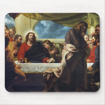 The Last Supper by Benjamin West Mousepads