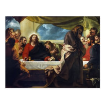 The Last Supper by Benjamin West Post Cards