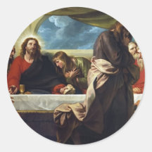 The Last Supper by Benjamin West Sticker