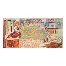 The Last Supper By Italo-Byzantinischer Meister (B Custom Photo Card