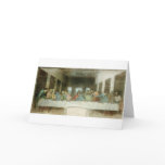 The Last Supper by Leonardo Da Vinci c. 1495-1498 Greeting Cards