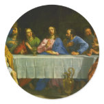 The Last Supper by Philippe de Champaigne 1654 Round Sticker