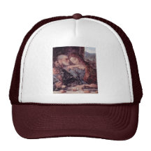The Last Supper Detail By Leonardo Da Vinci Trucker Hats