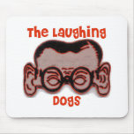 The Laughing Dogs Joe Head mousepads