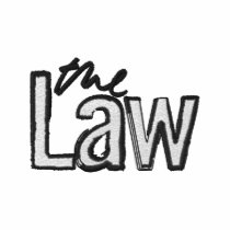 The Law - Embroidered - Polo Shirt (Blue)