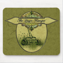 The Lawn Ranger mousepads