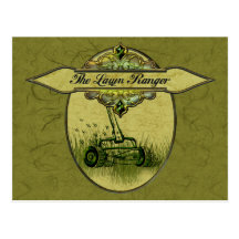 The Lawn Ranger Post Cards