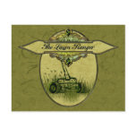 The Lawn Ranger postcards