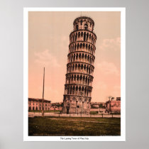 The Leaning Tower of Pisa, Italy Print