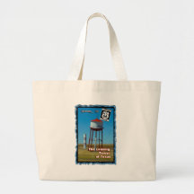 The Leaning Tower of Texas in Groom - Highway 66 Canvas Bag