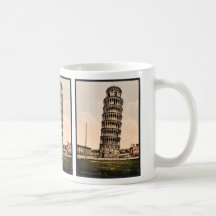 The Leaning Tower, Pisa, Italy classic Photochrom Mug