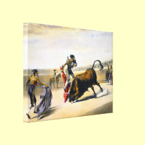 The Leap or Salta Tras Cuernos canvas prints
