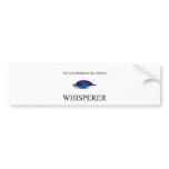 The Leatherback Sea Turtle Whisperer bumper stickers