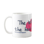 The Left is Where the Heart Is mugs