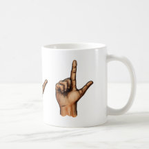 The Letter L Coffee Mugs