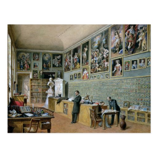 The Library Postcard